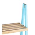 Miniatyrbillede 2 af 3: Badeværelse reol Berilo WR5504-4-428 Blå Natur 40 x 109,3 x 30 cm