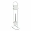 Miniatyrbillede 2 af 2: Toiletpapirholder med toiletbørsteholder Confortime (6 enheder)