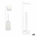 Miniatyrbillede 1 af 2: Toiletpapirholder Confortime Hvid 15 x 15 x 54 cm (12 enheder)