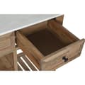 Miniatyrbillede 3 af 9: Underskab til vask Home ESPRIT Hvid Natur Keramik Mangotræ 120 x 50 x 82 cm