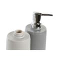 Miniatyrbillede 2 af 3: Sæbedispenser DKD Home Decor Beige Grå Flødefarvet polystyren 8 x 8 x 18 cm (2 enheder)