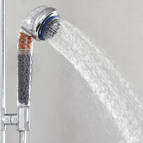 BEGAGNAD Multifunktionell Mineralekodusch med Germanium och Turmalin Pearal InnovaGoods Silvrig polypropen (Renoverade B)