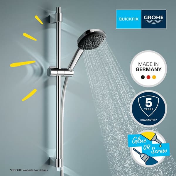 Brusebad sæt Grohe Vitalio Comfort 110 26398001 Metal