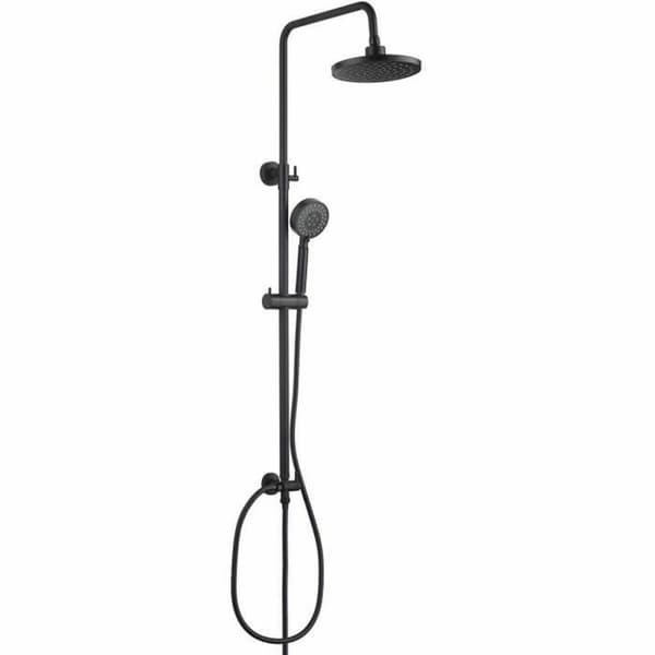 Brusehoved Rousseau HERA Sort ABS