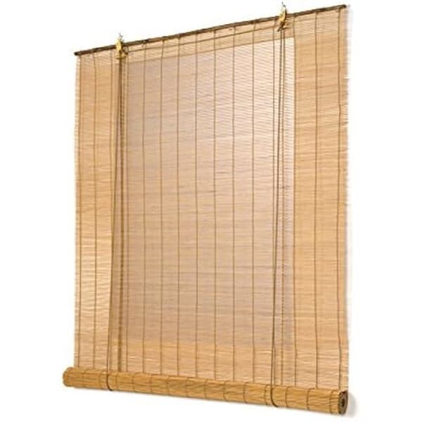 EMATRONIC Wired Blind Collection Bamboo Ochre 60 x 175 cm
