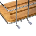 Miniatyrbild 5 av 5: Hyll - FIVE - Rektangulär - Metall - Bambus - 26.5x13x13 cm