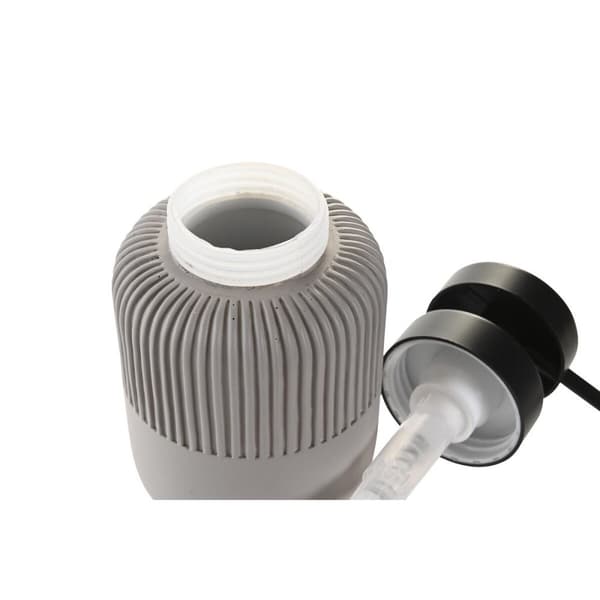 Tvåldispenser DKD Home Decor 7 x 7 x 15 cm Grå Cement polypropen