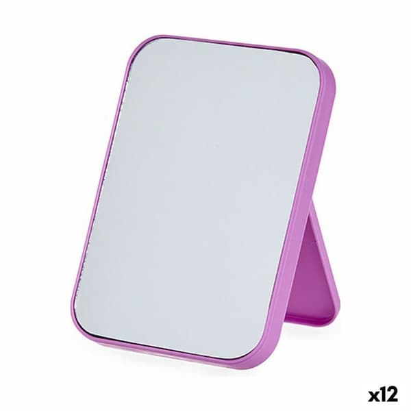 Peili kiinnikkeellä Berilo CG11309-1 Sininen Vihreä Liila polypropeeni 1,7 x 20 x 14 cm (12 osaa)