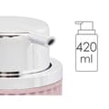 Miniatyrbillede 5 af 5: Sæbedispenser Berilo 3236-4 Pink Plastik 420 ml 7 x 14,5 x 8,5 cm (16 enheder)