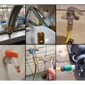 Miniatyrbilde 5 av 5: INF 5-punkts vannkranadapter i messing - Slitesterk og rask tilkobling