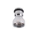 Miniatyrbillede 2 af 5: INF Vandhaneadapter - Indvendig 1/2" Nippelbeslag til Hurtig Tilslutning Sølv