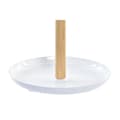 Miniatyrbillede 2 af 3: Spejl DKD Home Decor Hvid Natur Bambus Aluminium polystyren 17 x 17 x 31 cm