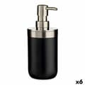 Miniatyrbillede 1 af 2: Sæbedispenser Berilo BP15-001-1 Sort Sølvfarvet Rustfrit stål Plastik 350 ml (6 enheder)