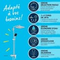 Miniatyrbillede 3 af 4: Søjler til brusebade Grohe Vitalio Comfort 250