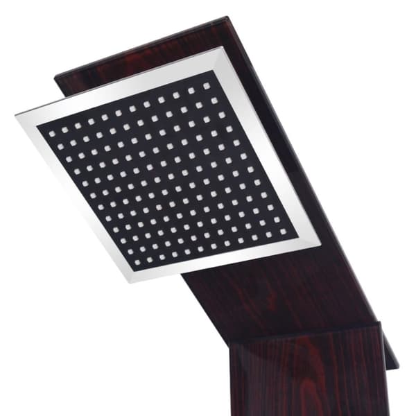 vidaXL bruserpanelsystem glas brun