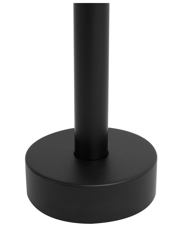 Badkarsblandare Svart Mässing Fristående Badkarsblandare med Handdusch Modern Design