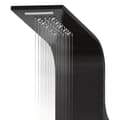 Miniatyrbild 7 av 11: vidaXL Duschpanel aluminium 20x44x130 cm svart