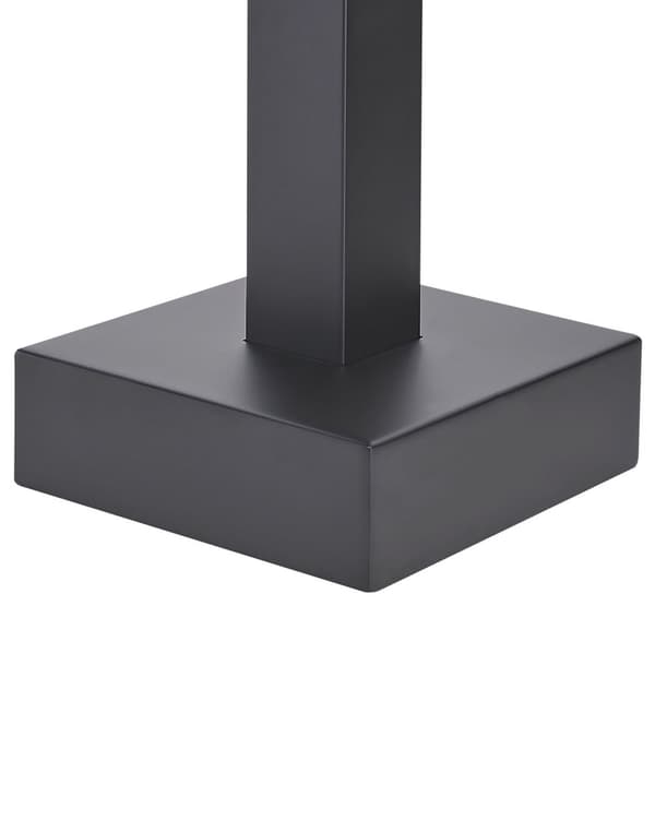 Badkarsblandare Svart Krom Fristående 118 cm Moderna badrumstillbehör