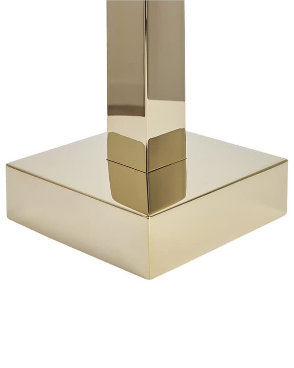 Badkarsblandare Guld Krom Fristående 118 cm Moderna badrumstillbehör