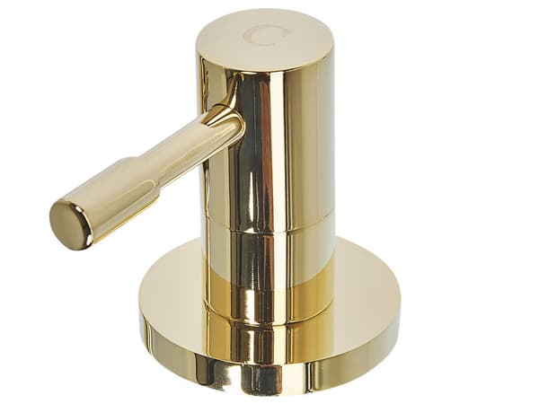 Tvättställsblandare Guld Blank Metall Mässing Modern Badrumsblandare