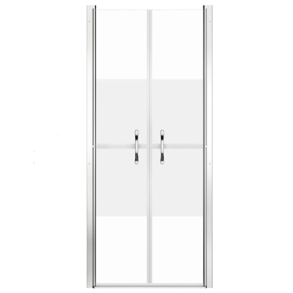 vidaXL Dusjdør halvfrostet ESG 71x190 cm
