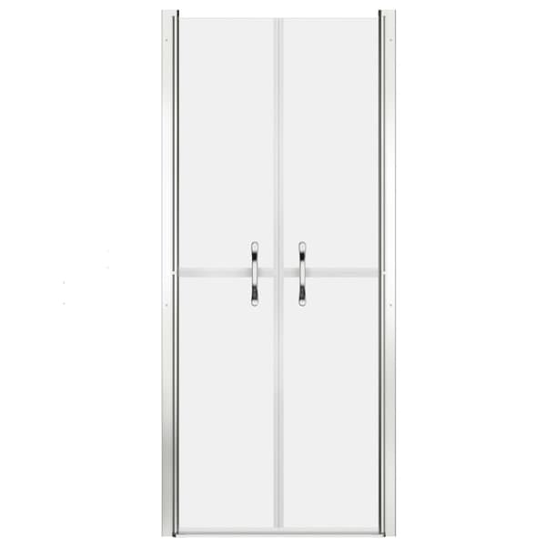 vidaXL Dusjdør frostet ESG 91x190 cm