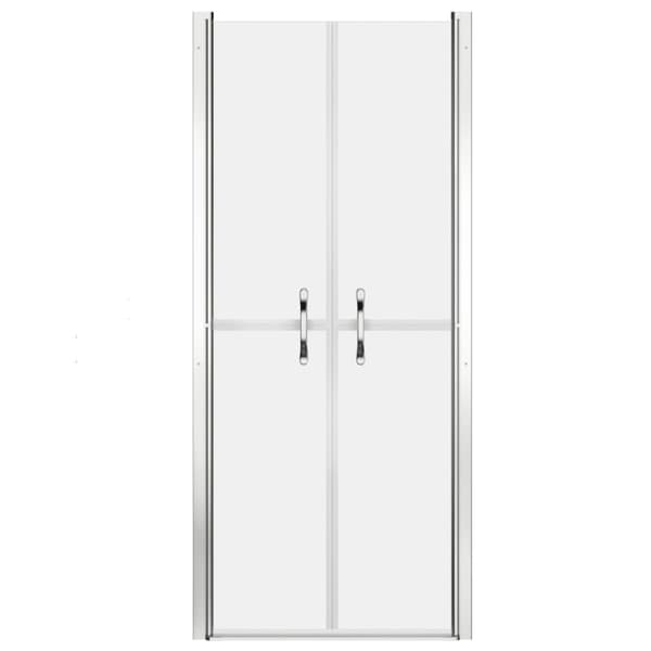 vidaXL Dusjdør frostet ESG 96x190 cm