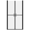 Miniatyrbilde 3 av 5: vidaXL Dusjdør frostet ESG (98-101)x190 cm