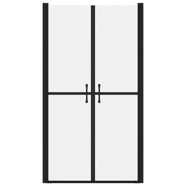 vidaXL Dusjdør frostet ESG (98-101)x190 cm