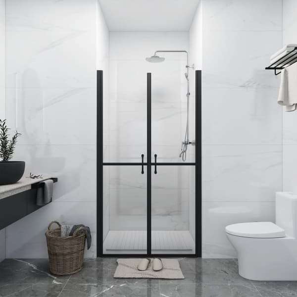 vidaXL Dusjdør klar ESG (68-71)x190 cm