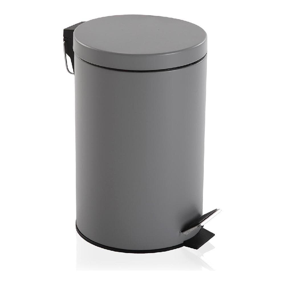 Papperskorg Grå Metall