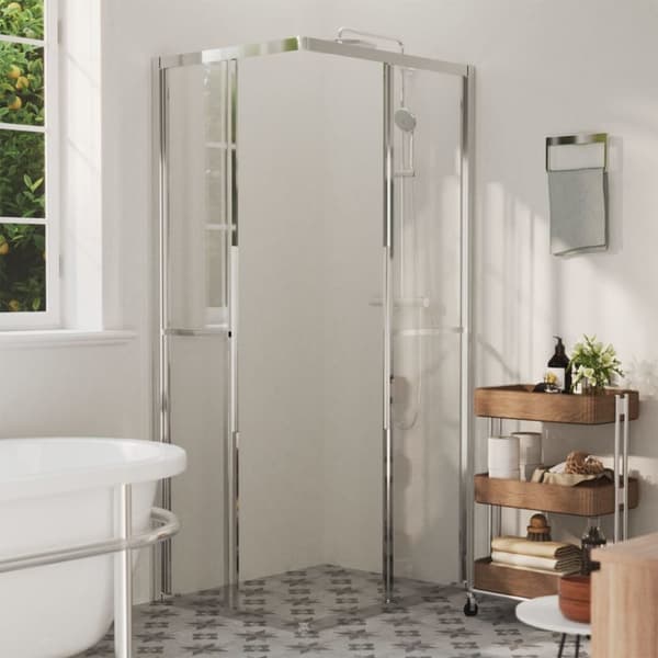 vidaXL Dusjkabinett ESG 90x70x180 cm