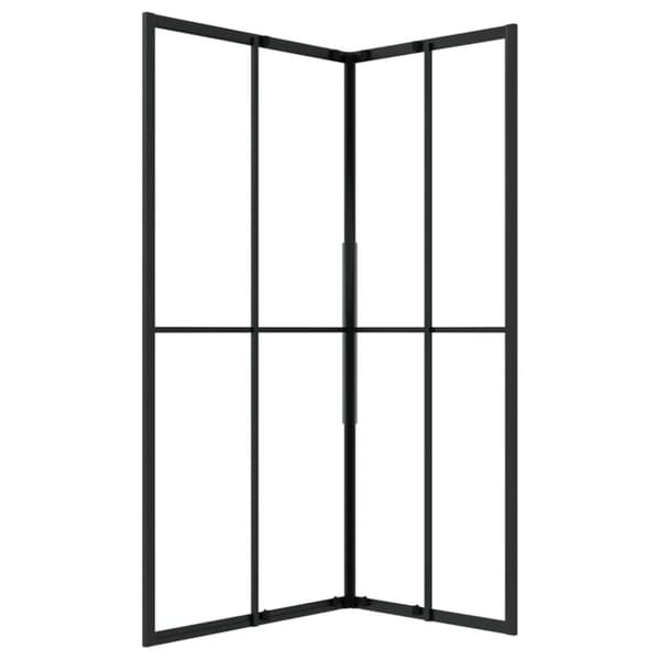 vidaXL brusekabine 90x70x180 cm sikkerhedsglas