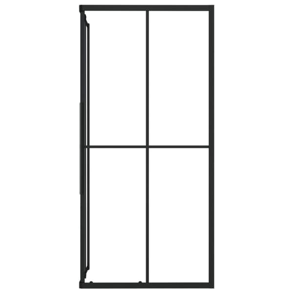 vidaXL brusekabine 90x70x180 cm sikkerhedsglas