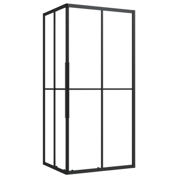 vidaXL brusekabine 90x70x180 cm sikkerhedsglas