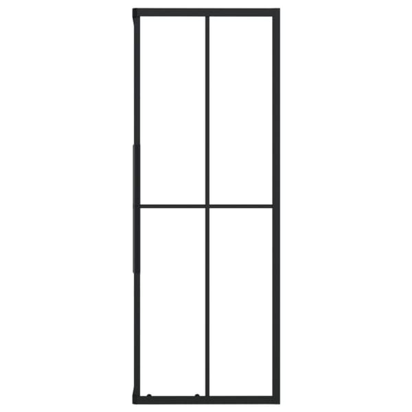 vidaXL brusekabine 70x70x180 cm sikkerhedsglas