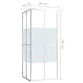 Miniatyrbilde 9 av 9: vidaXL Dusjkabinett ESG 80x70x180 cm