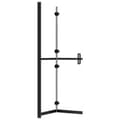Miniatyrbillede 5 af 7: vidaXL foldbar brusevæg 80x190 cm transparent sikkerhedsglas