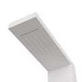 Miniatyrbilde 6 av 10: vidaXL Dusjpanel aluminium hvit