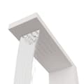 Miniatyrbilde 7 av 10: vidaXL Dusjpanel aluminium hvit