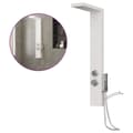 Miniatyrbilde 1 av 10: vidaXL Dusjpanel aluminium hvit