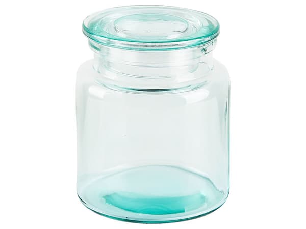 Badrumstillbehör Set i 5 delar Grön Glas Glam Tvålpump Tvålfat Tandborsthållare Kopp