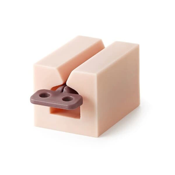 Tandpasta Dispenser Silicone Bund Rullende Pladsbesparende Squeezer