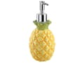 Miniatyrbillede 4 af 8: Gul Dolomit Badeværelsestilbehør Sæt Sæbedispenser Sæbeskål Tandbørsteholder Ananas Moderne Stil