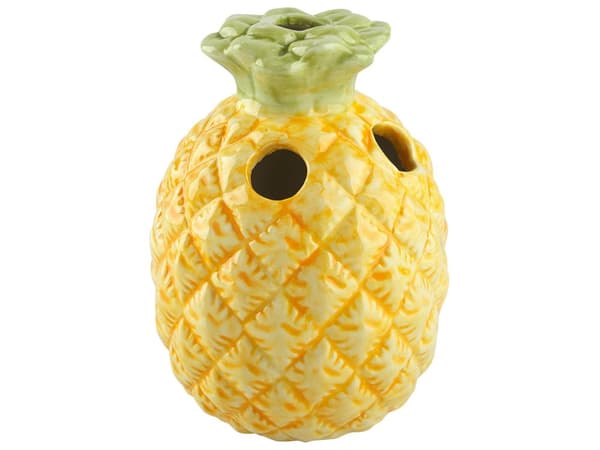 Gul Dolomit Badeværelsestilbehør Sæt Sæbedispenser Sæbeskål Tandbørsteholder Ananas Moderne Stil