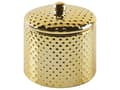 Miniatyrbillede 5 af 8: Badeværelsestilbehør Guld Dolomit Sæt 4 stk Glam Luksuriøst Sæbedispenser Sæbeskål med tandbørsteholder Badeværelse Indretning