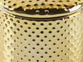 Miniatyrbillede 8 af 8: Badeværelsestilbehør Guld Dolomit Sæt 4 stk Glam Luksuriøst Sæbedispenser Sæbeskål med tandbørsteholder Badeværelse Indretning