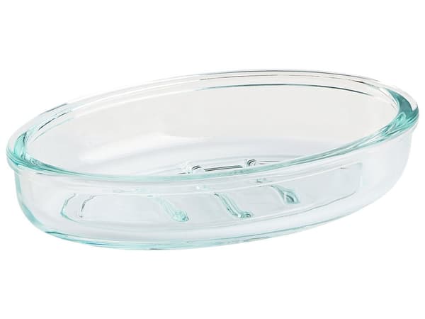 5 Stykker Badeværelsesæt Grønt Glas Glamourøs Sæbebeholder Sæbe Opvaskemaskine Børste Kop