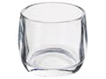 Miniatyrbillede 6 af 8: 4-delt badeværelsestilbehør sæt klart glas glamour sæbedispenser sæbe opvaskemaskine børste kop