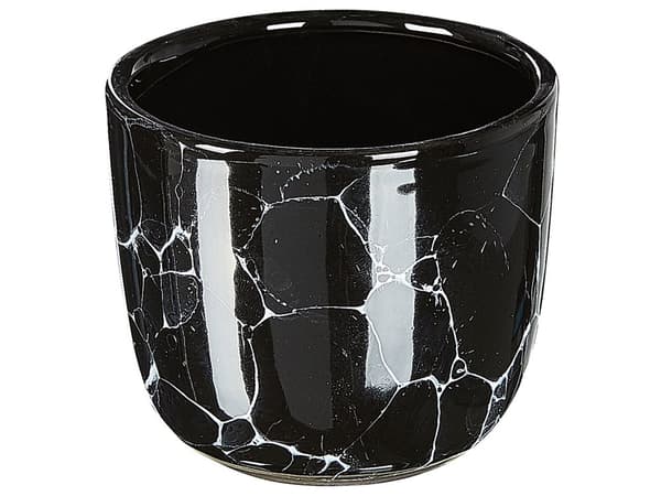 6-delar Badrumsset Accessoarer Svart Dolomit Marmor Effekt Glam Tvålhållare Tandborsthållare Toalettborste